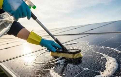 san diego solar panel cleaning baker home energy